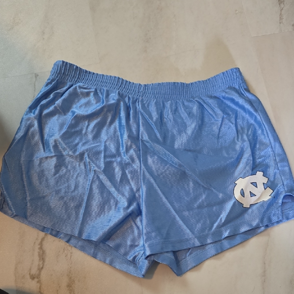 Vintage UNC Women's Blue Athletic Shorts